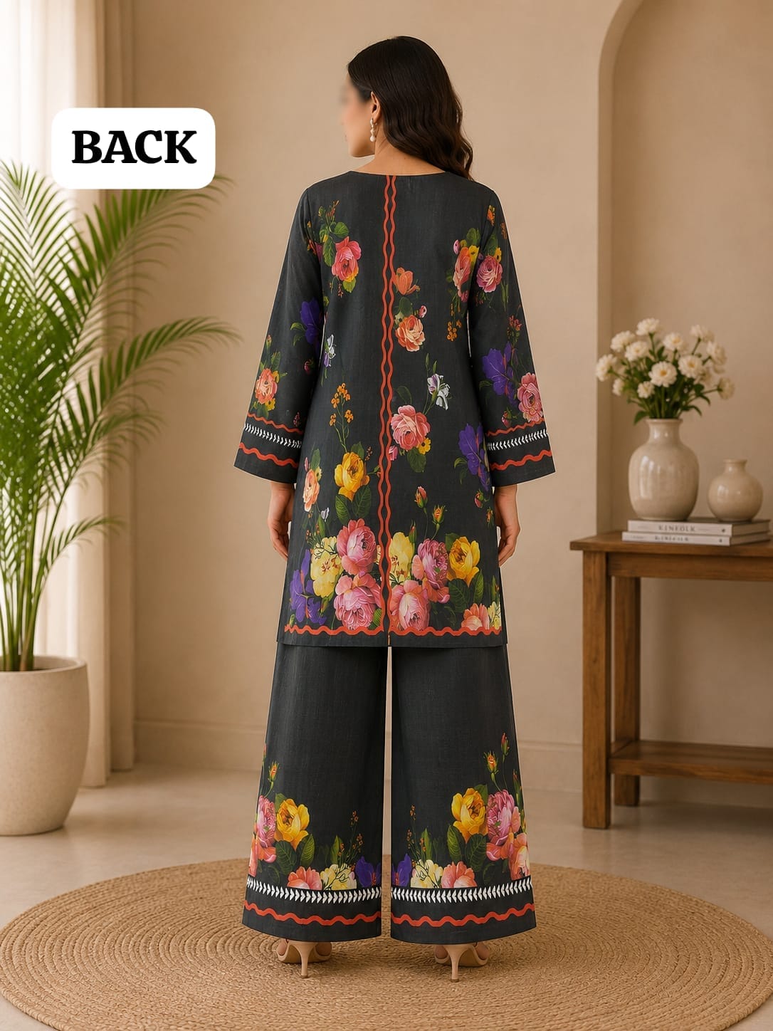 Check Lawn Collection 2 Piece FAST FABRICS FA1007