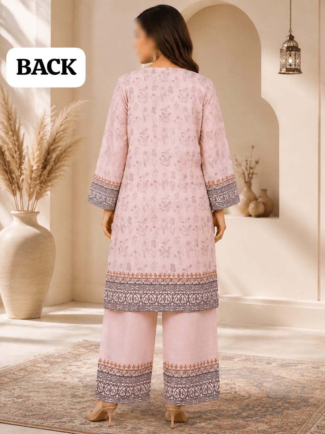 Check Lawn Collection 2 Piece FAST FABRICS FA1013