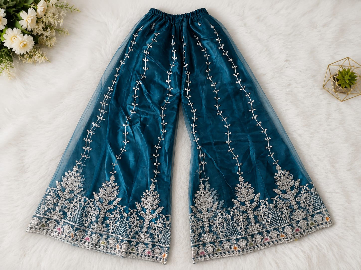 Fast Fabrics Luxury Bridal Collection – Heavy Aari Embroidery & Handwork 3 Piece Suit | FA47