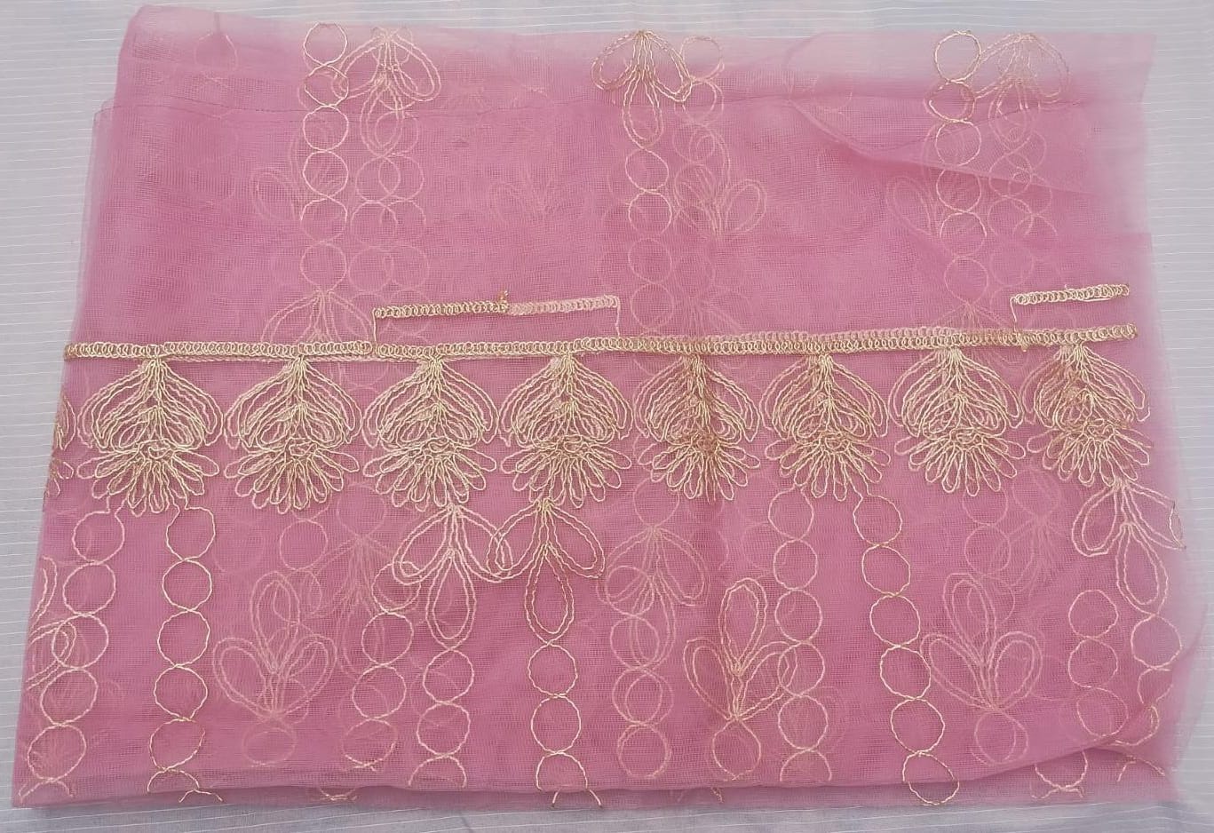 FastFabrics Luxury Bridal Collection – Heavy Aari Embroidery & Handwork 3 Piece Suit | FA54