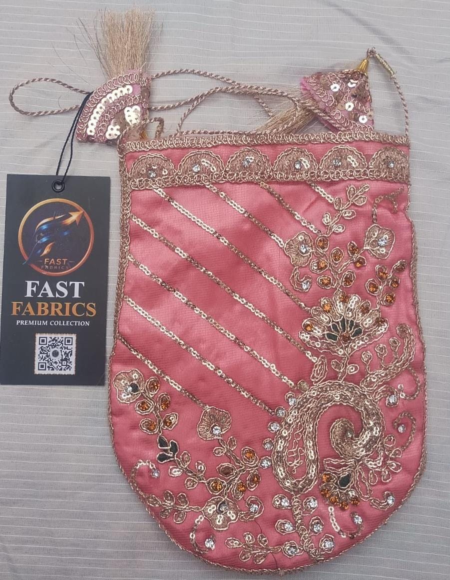 FastFabrics Luxury Bridal Collection – Heavy Aari Embroidery & Handwork 3 Piece Suit | FA52