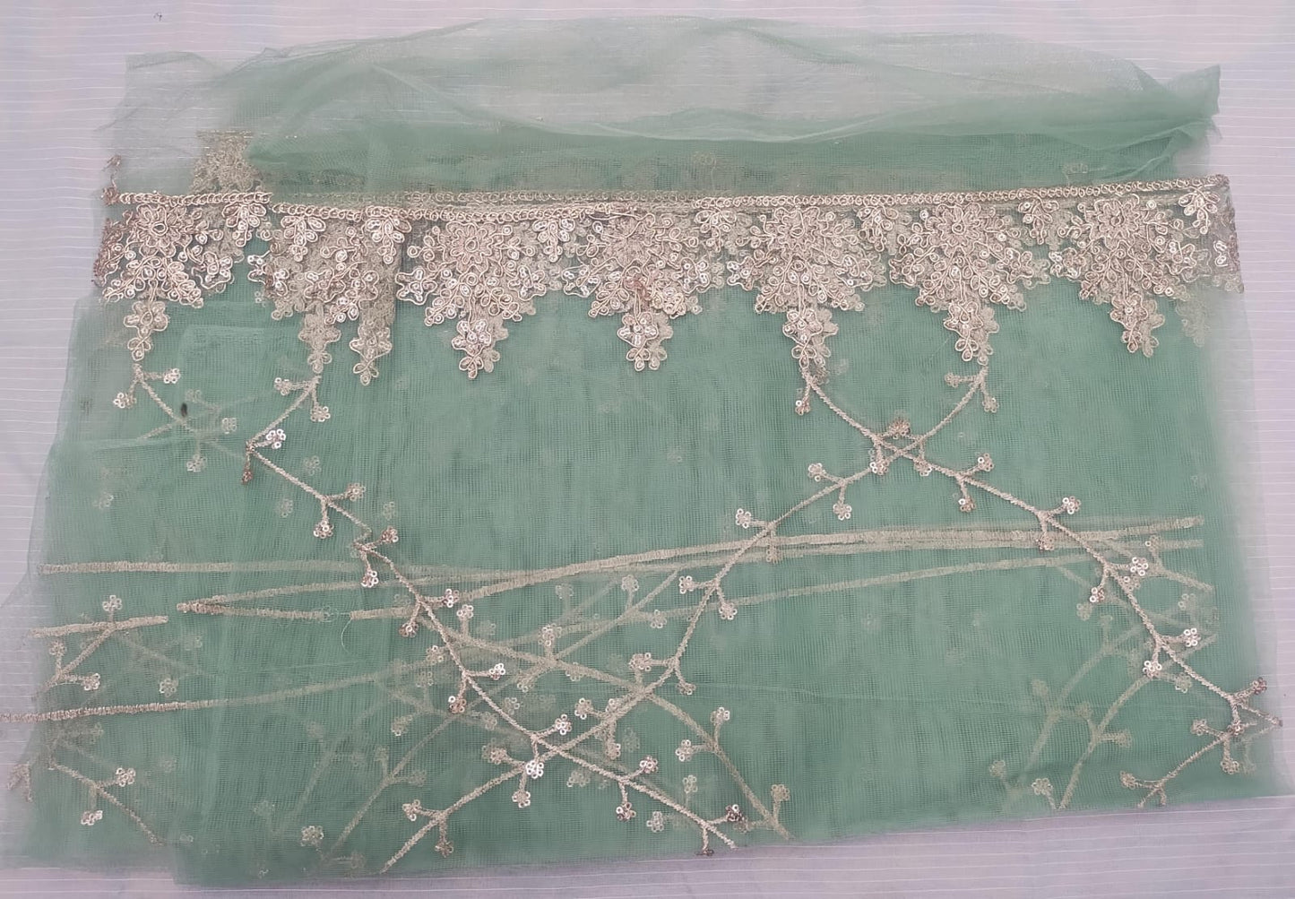 FastFabrics Luxury Bridal Collection – Heavy Aari Embroidery & Handwork 3 Piece Suit | FA51