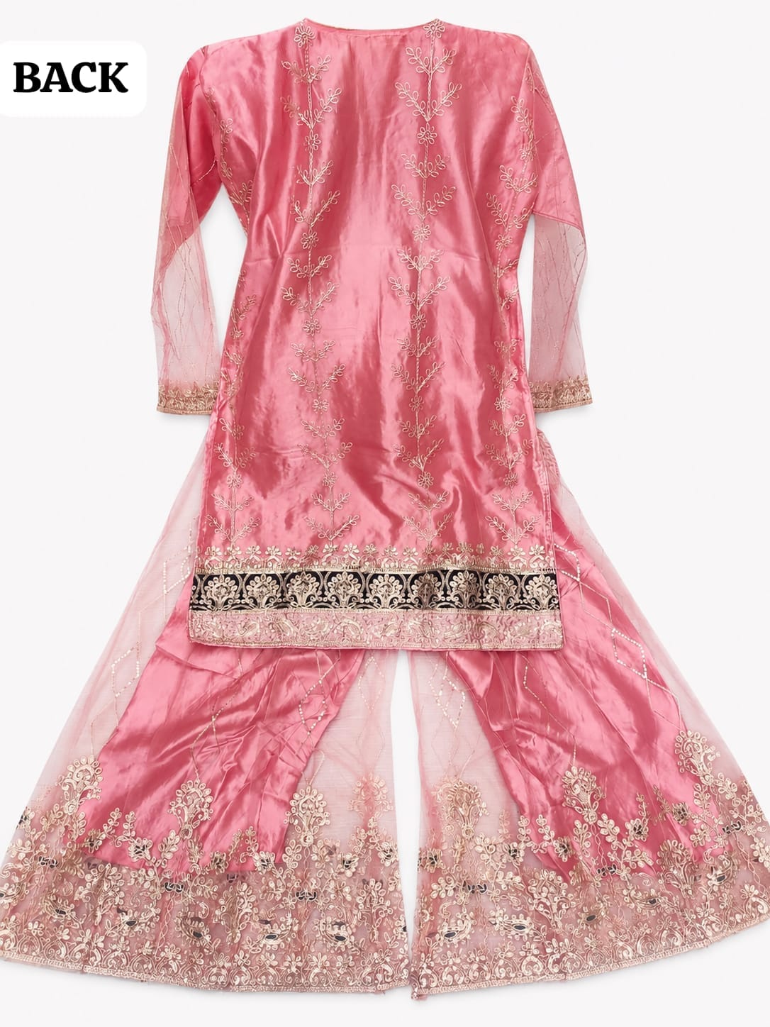 FastFabrics Luxury Bridal Collection – Heavy Aari Embroidery & Handwork 3 Piece Suit | FA52