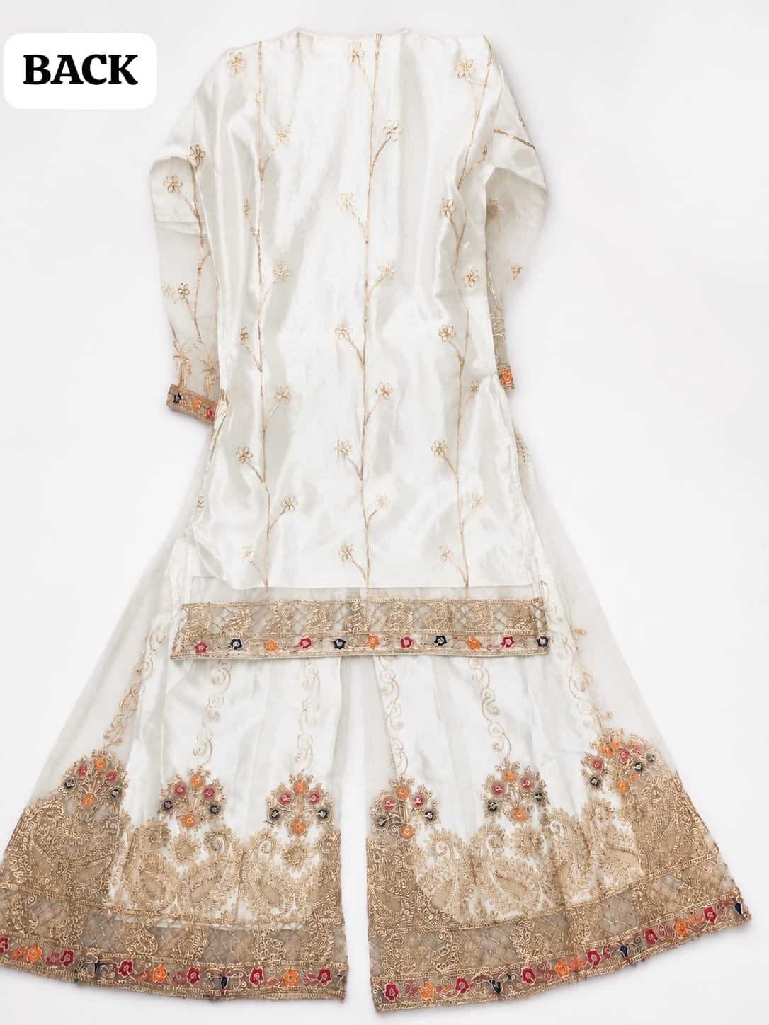 FastFabrics Luxury Bridal Collection – Heavy Aari Embroidery & Handwork 3 Piece Suit | FA50