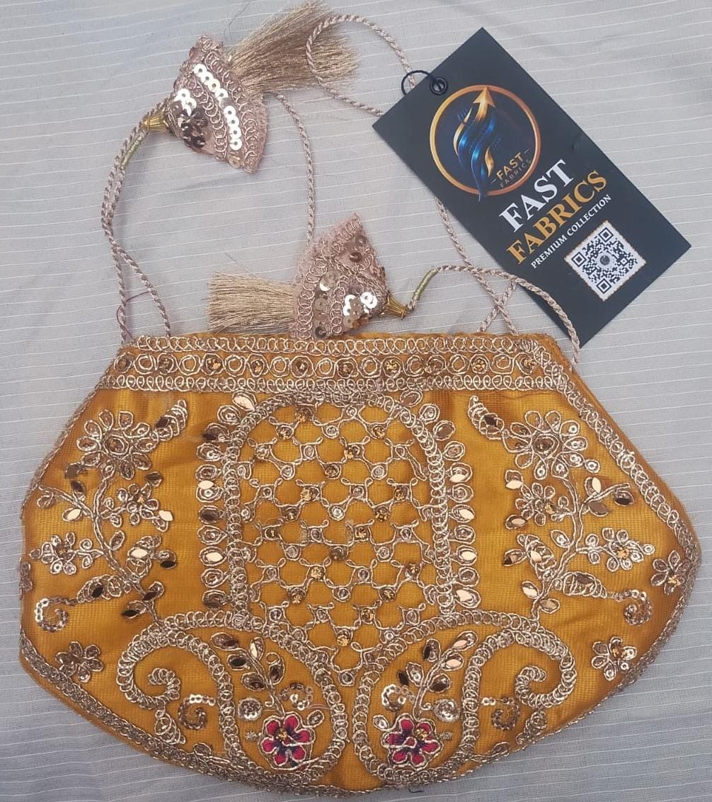 FastFabrics Luxury Bridal Collection – Heavy Aari Embroidery & Handwork 3 Piece Suit | FA53