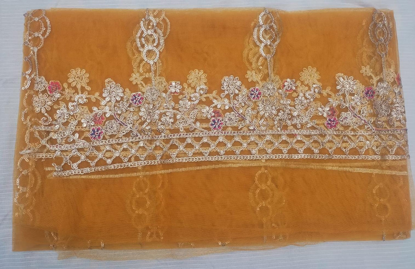 FastFabrics Luxury Bridal Collection – Heavy Aari Embroidery & Handwork 3 Piece Suit | FA53