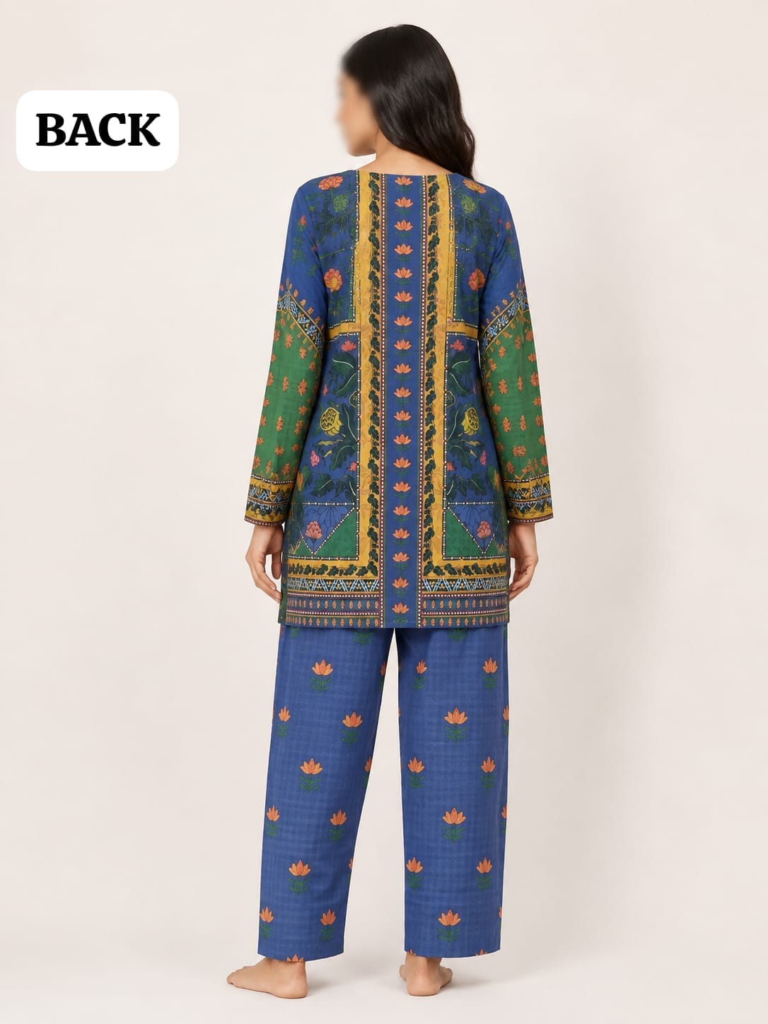 Check Lawn Collection   2 Piece FAST FABRICS  FA1011